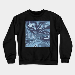 Swirls- Winter Camouflage Design Crewneck Sweatshirt